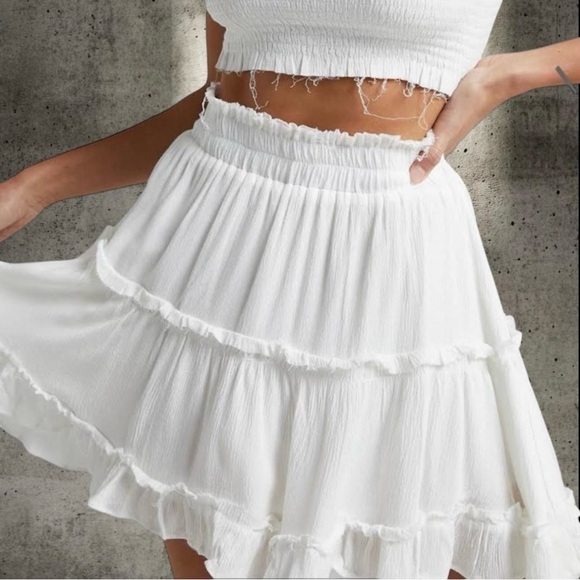 Showpo Ruffle Mini Skirt - Picture 1 of 6